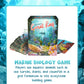 Genius Games Ecosystem: Coral Reef - A Mensa Recommended Family Card Game About Aquatic Animals, Their Habitats & Food Chain | A Light Educational