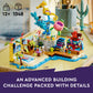 LEGO Friends Beach Amusement Park 41737 Building Toy Set, A Technical Project for Older Kids Ages 12+, with Spinning Carousel, Wave Machine and