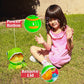 JOYIN Dinosaur Bubble Machine, Bubble Machine Gun Blower with Solutions for Kids, Summer Outdoor Indoor Toy, Dinosaur Party Favor, Kids Birthday Gift
