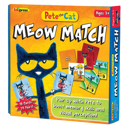 Edupress Pete the Cat Meow Match Game - 62075