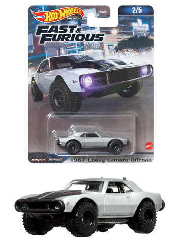 Hot Wheels Premium - Fast & Furious - Furious 7 - 2/5 - 1967 Chevy Camaro Offroad