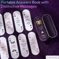 Eagyrosi Funny Mini Playing Cards - Portable Answers Book with Distinctive Messages, Narrow and Oval Deck of Cards for Poker Game, Suitable for All