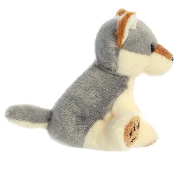 Aurora - Lil Monty Moose Lil Wiley Wolf - 5" Lil Wiley Wolf, Gray, Model:03514
