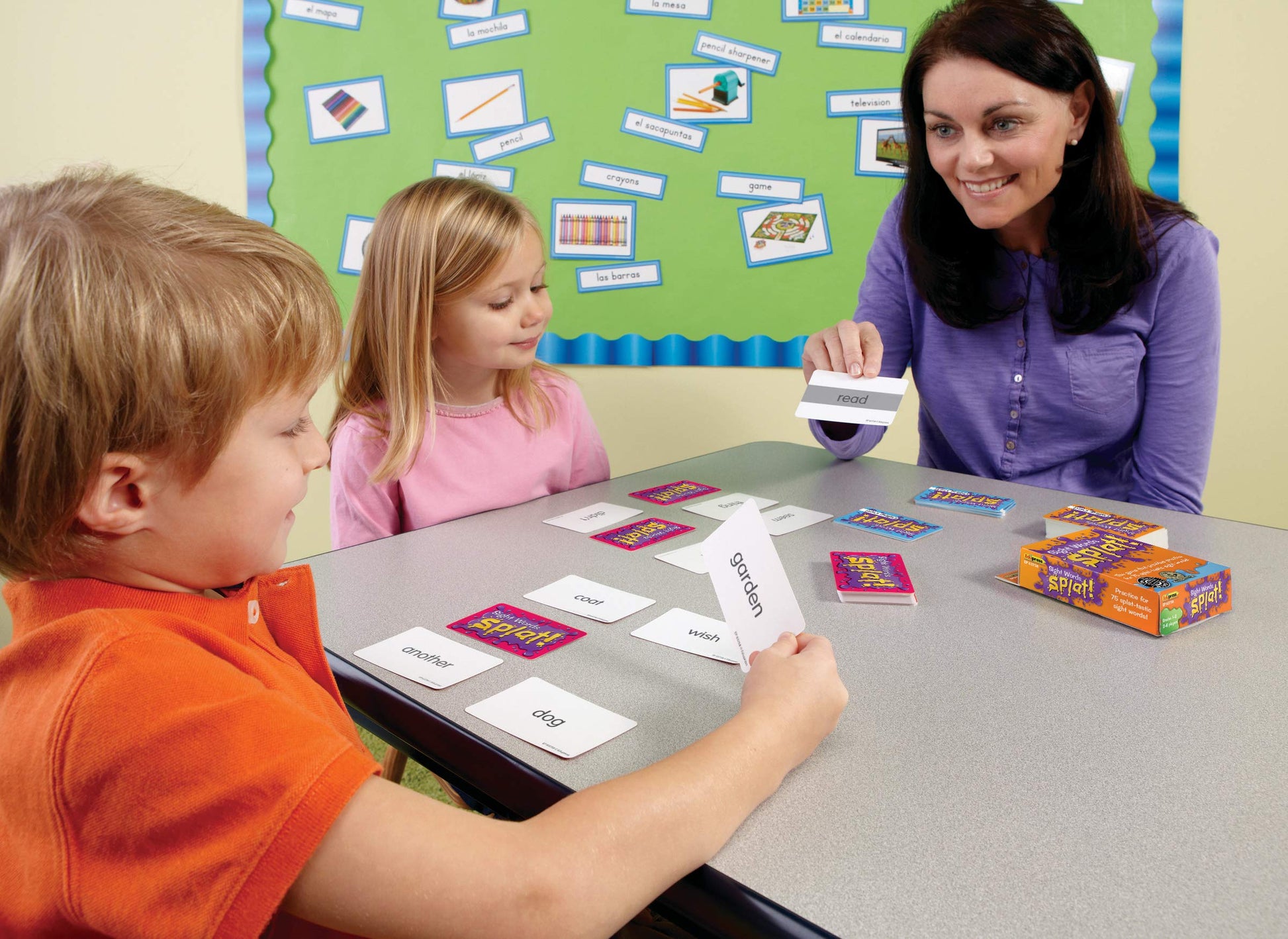 Edupress Sight Words Splat Game Grades 1-2 (EP63758)