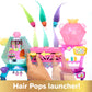Mattel DreamWorks Trolls Band Together Toys, Mount Rageous Playset with Queen Poppy Small Doll & 25+ Accessories, 4 Hair Pops