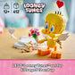 LEGO Looney Tunes Sweetheart Tweety Bird Building Toy for Adults & Kids - Tweety Figure W/Display Pedestal & Accessories for Girls & Boys, Ages 12+