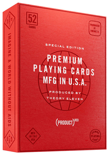 theory11 Product(RED) Special Edition Playing Cards