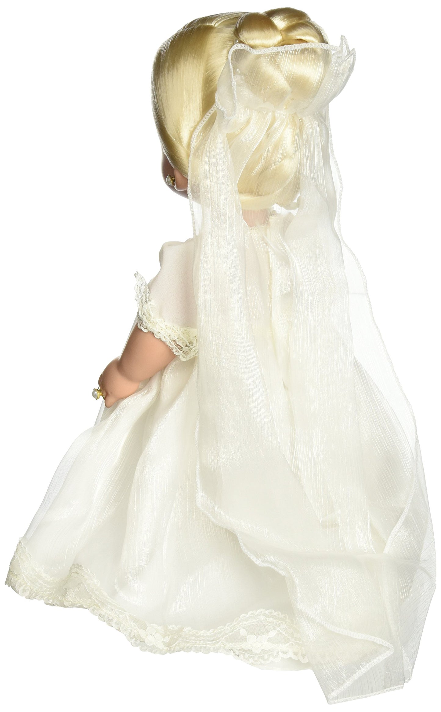 The Doll Maker Precious Moments Dolls, Linda Rick, Enchanted Dreams Bride Blonde, 12 inch Doll