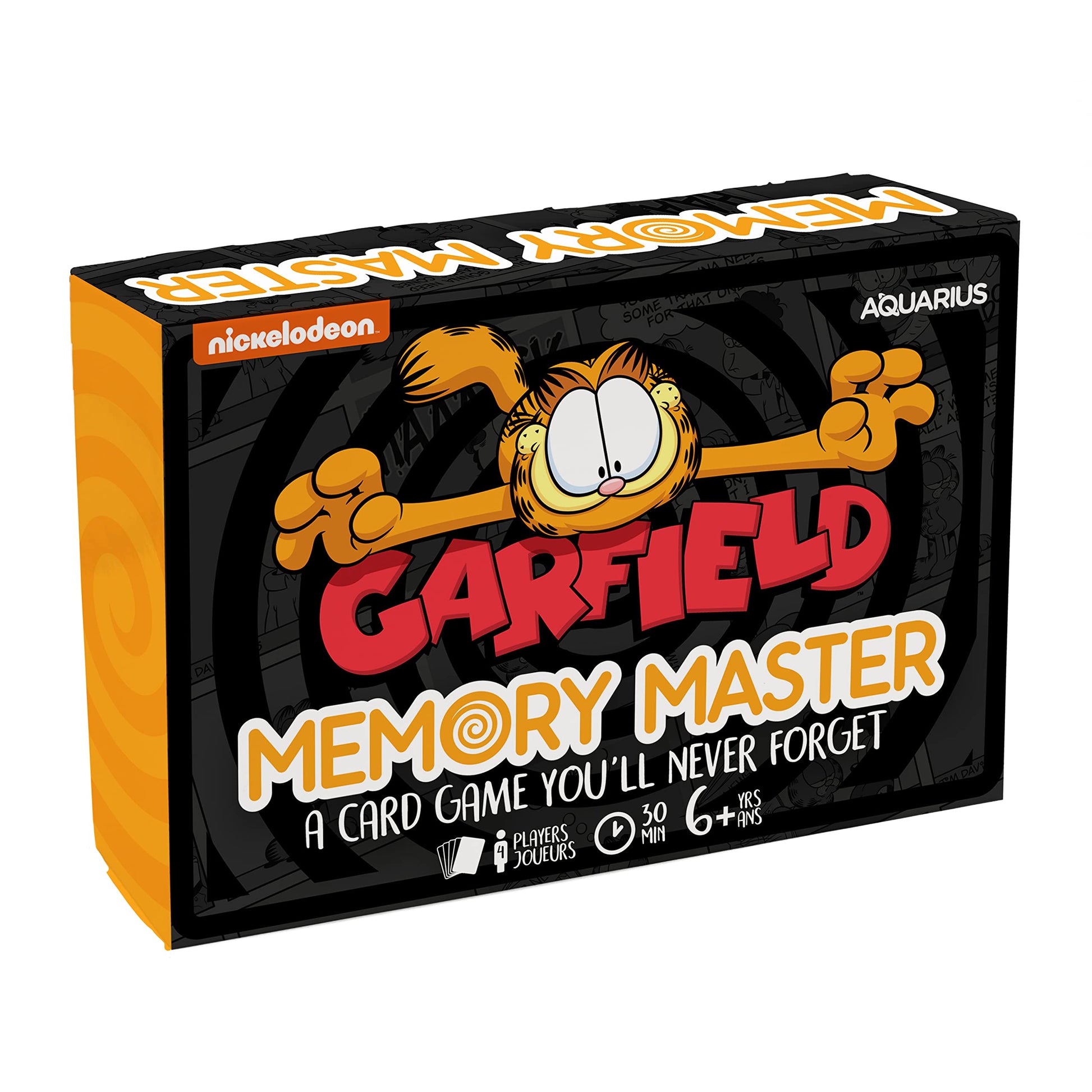 AQUARIUS Garfield Memory Master Card Game - Fun Family Party Game for Kids, Teens & Adults - Entertaining Game Night Gift - Officially Licensed