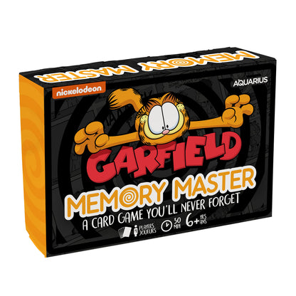 AQUARIUS Garfield Memory Master Card Game - Fun Family Party Game for Kids, Teens & Adults - Entertaining Game Night Gift - Officially Licensed