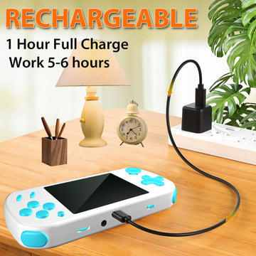 Handheld Game for Kids Built-in 268 Retro Video Games, Roadtrip Travel Toy