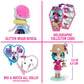 Zombaes Forever, Wild Vibes, Surprise Collectible Zombie Figure, Doll Accessories & Toy Coffin (Styles May Vary), 3.5-inch, Kids Toys for Girls