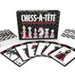 Chess-à-Tête - 2 Player Strategy Card Game for Adults & Teens | Chess-Inspired Tactical Battles | Fast, Portable, Easy to Learn