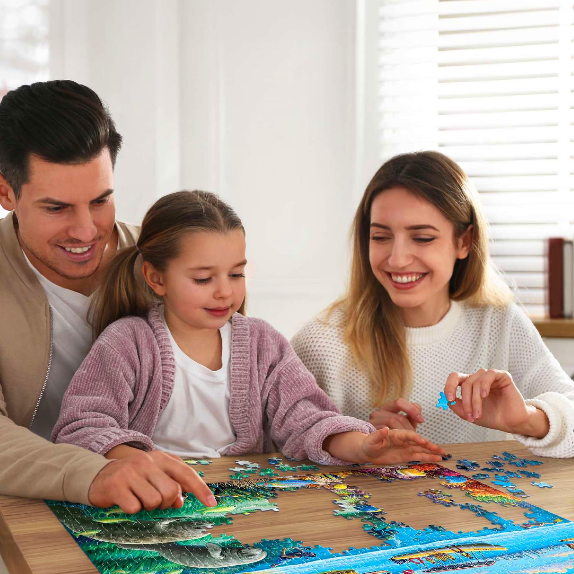 Boardwalk Puzzles Biscayne National Park - 500 Piece Jigsaw Puzzle for Adults, Made in USA