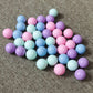 Hotusi 80Pcs Game Replacement Marbles Balls Compatible with Hungry Hungry Hippos(4 Colors)