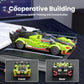 Mould King Super Sports Car Building Set with Display Case, 466 Pcs Model