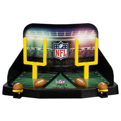 Franklin Sports Mini Football Field Goal Tabletop Game - Flying Field Goal Mini Football for Kids + Adults - Fun Indoor Sports Table Game for All Ages