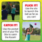 Koosh Flix Stix - Kids Outdoor Toys, Beach Toys, Plays Like Lacrosse, Kids Games, Outdoor Games for Adults and Family, Koosh Ball Included, Outdoor