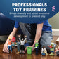 Cre8tive Minds Constructive Playthings Pretend Professionals Career Toy Figure Set for Kids Ages 3+, Set of 12 Freestanding Inclusive and Diverse