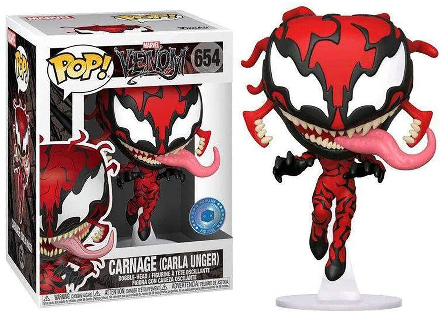 Funko Marvel POP Vinyl Figure | Carnage (Carla Unger)