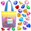 Niceup 28pc Diving Gems Pool Toys, 40mm Acrylic Diamonds and Hearts