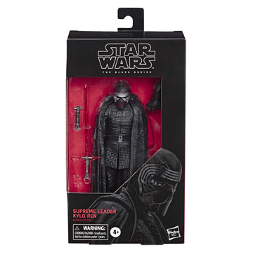 STAR WARS The Black Series Supreme Leader Kylo Ren Toy 6" Scale The Rise of Skywalker Collectible Figure, Kids Ages 4 & Up