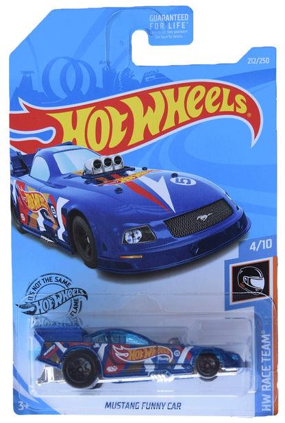 Hot Wheels Mustang Funny Car 212/250, Blue