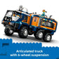 LEGO City Arctic Explorer Science Lab Truck Building Toy - STEM Pretend Play Set for Boys & Girls, Ages 8+ - Buildable Toy Truck for Kids W/5