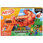 Nerf Minecraft Pillager's Crossbow Dart Blaster, 6 N1 Darts Compatible Only with N1 Dart Blasters, 6 Dart Capacity, Ages 8+