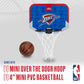Franklin Sports NBA Oklahoma City Thunder Mini Basketball Hoop