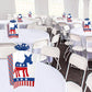 Big Dot of Happiness Democrat Election - Table Decorations - Democratic Political Party Fold and Flare Centerpieces - 10 Count