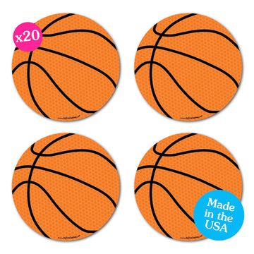 Big Dot of Happiness Nothin' but Net - Basketball Decorations DIY Baby Shower or Birthday Party Essentials - Basketball Birthday Decorations - Party