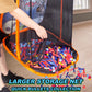 Quanquer Toy Foam Blasters Shooting Practice Target Compatible with Nerf Toy Blasters - Zombie Shooting Target Game with Net - Ideal Shooting Games