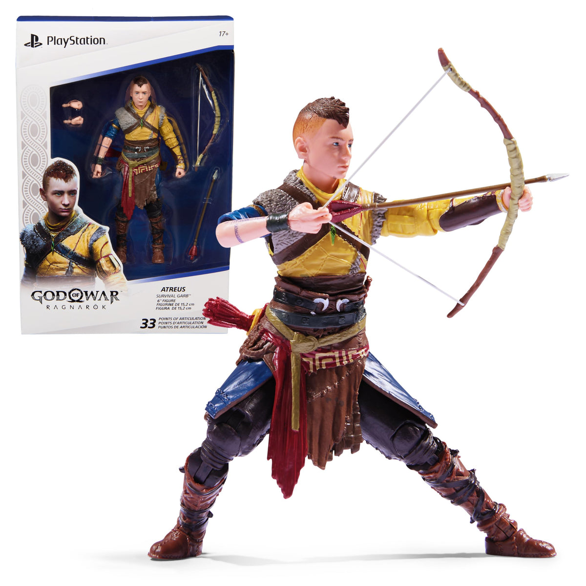 PlayStation God of War Ragnarok Atreus 6" Deluxe Figure
