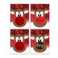 My Scratch Offs - 26 Pack Rudolph The Red Nose Reindeer Scratch Off Game Cards, 3x4-Inch, Festive Christmas Raffle Tickets for Adults, Fun Holiday