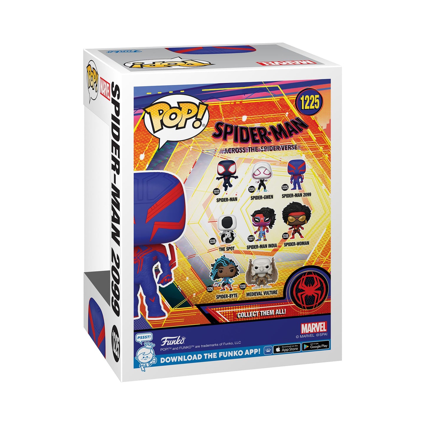 Funko POP! Vinyl: Spider-Man : Across the Spider-Verse - Miguel O’Hara - Spider-Man 2099 - Spider-man - Collectable Vinyl Figure - Gift Idea