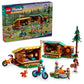 LEGO Friends Adventure Camp Cozy Cabins Camping Toy, Kids’ Nature Playset, Pretend Play Toy with 3 Mini Doll Characters and a Fox Figure, Birthday