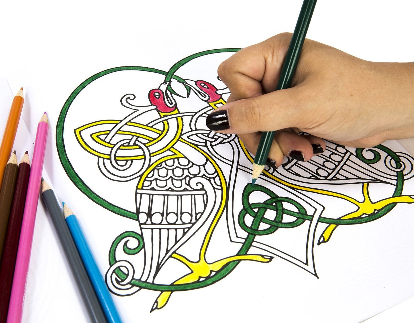 Celtic Masterpieces Coloring Book