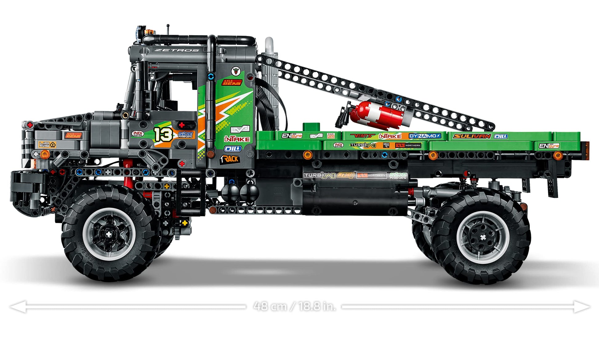 LEGO Technic 4x4 Mercedes-Benz Zetros Trial Truck 42129 Building Kit; Explore A Powerful App-Controlled Toy Truck; New 2021 (2,110 Pieces)