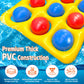 Feyichi Pool Toys, Pool Tic Tac Toe Game Set with 12 Inflatable Balls, Pool Games for Kids/Adults/Teens, Outdoor Water Games, Suitable Pool Beach