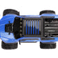 Jada Toys Just Trucks 2017 Ford F-150 Raptor Elite 4x4 RC, Blue, 31090