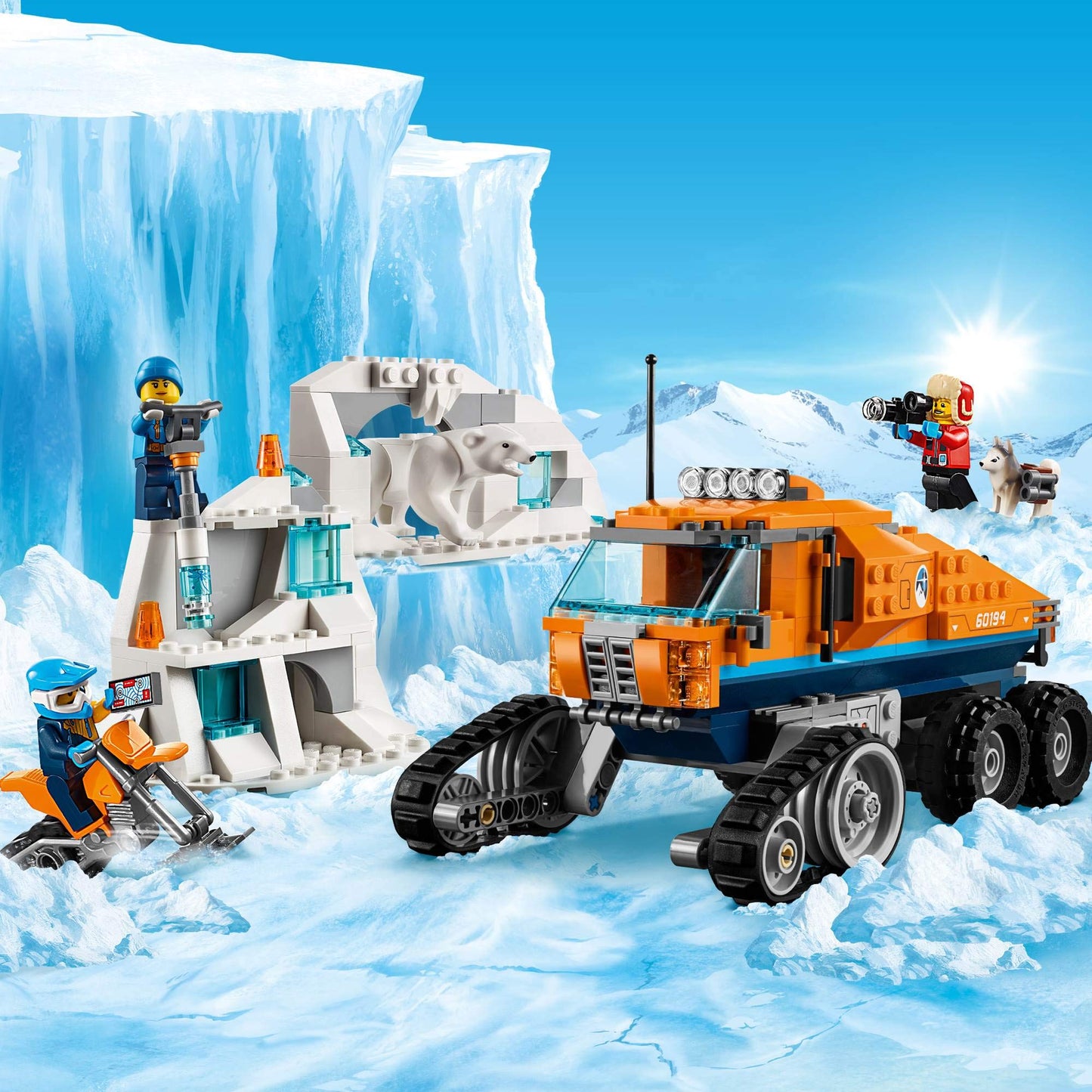 LEGO City Arctic Scout Truck 60194 Building Kit (322 Pieces)