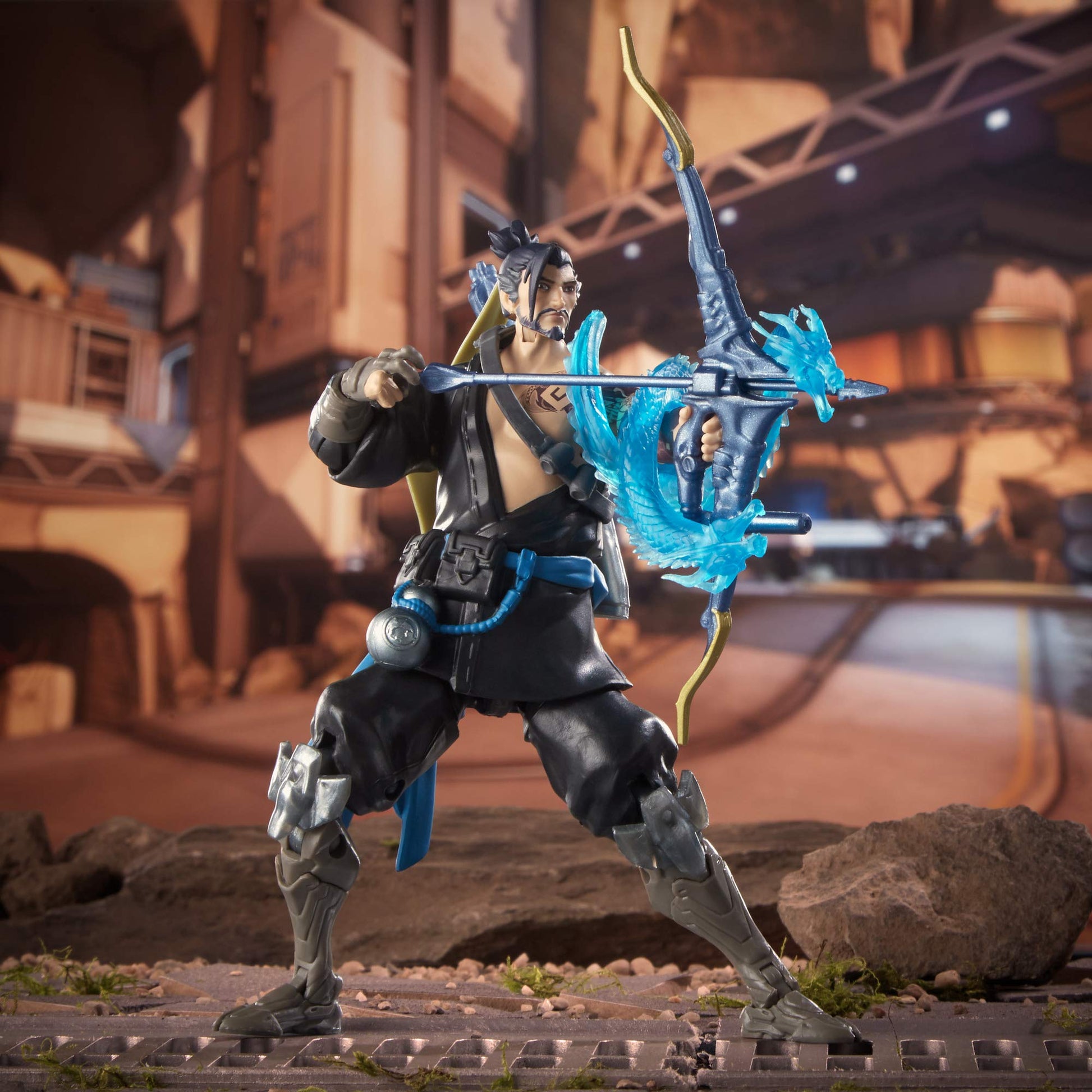 Hasbro Toys Overwatch Ultimates Series Hanzo and Genji Dual Pack 6-Inch-Scale Collectible Action Figures with Accessories - Blizzard Video Game