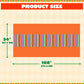 JOYIN 6 pcs Mexican Fiesta Tablecloth 54 x 108'' Party Plastic Tablecloth Striped Table Cover for Cinco De Mayo Decorations, Taco Night, Birthday