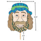 Color Your Own Jesus Heals the Blind Man Activities -12 Pieces - Crafts for Kids and Fun Home Activities