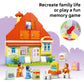 LEGO DUPLO Bluey: Bluey’s Family House with Memory Game - Toddler Toy for Kids Ages 3+ - Memory Game Playset Includes Bluey Figure - Preschool Toy