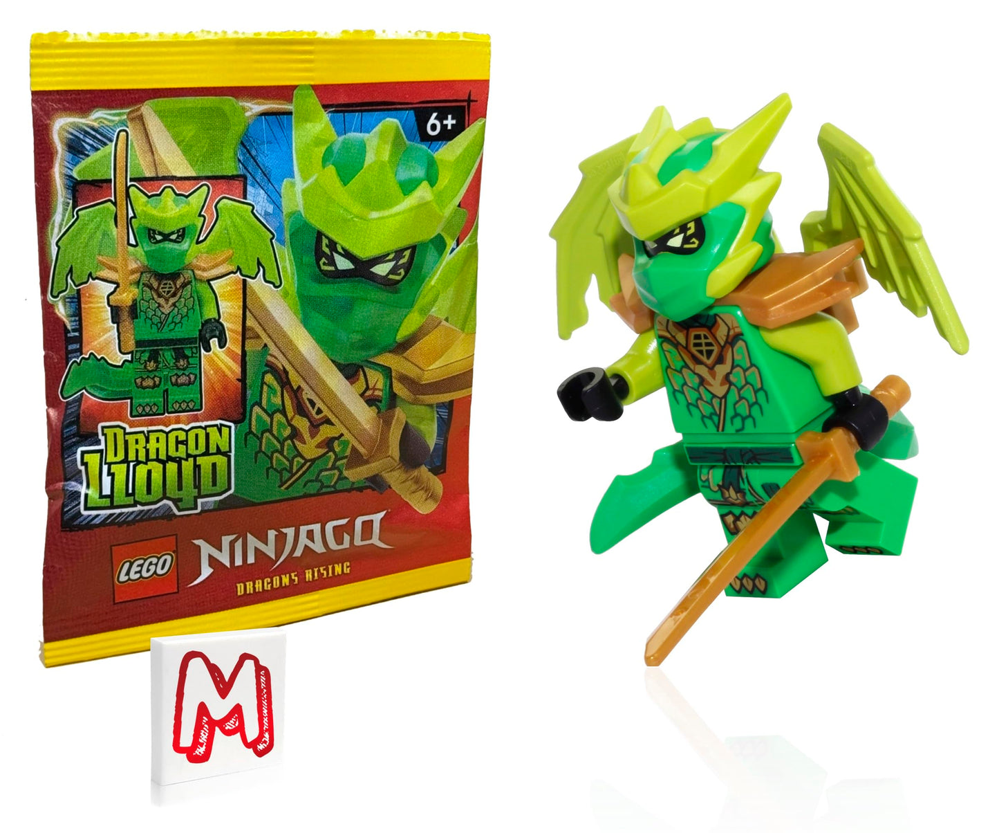 LEGO NINJAGO Dragons Rising Season 4 Minifigure - Lloyd (Dragon Form)