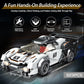IBLOTIME Speed Champion Cars Building Sets Easter 323 PCS Supercar Style Race Car Model Kit Display Gift Christmas Birthday Ages 14+