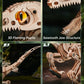 ROBOTIME Dinosaur 3D Wooden Puzzles, Velociraptor Model Kits can Walk, Mechanical Dinosaur STEM Toys, 3-D Puzzles Building Kit Gifts