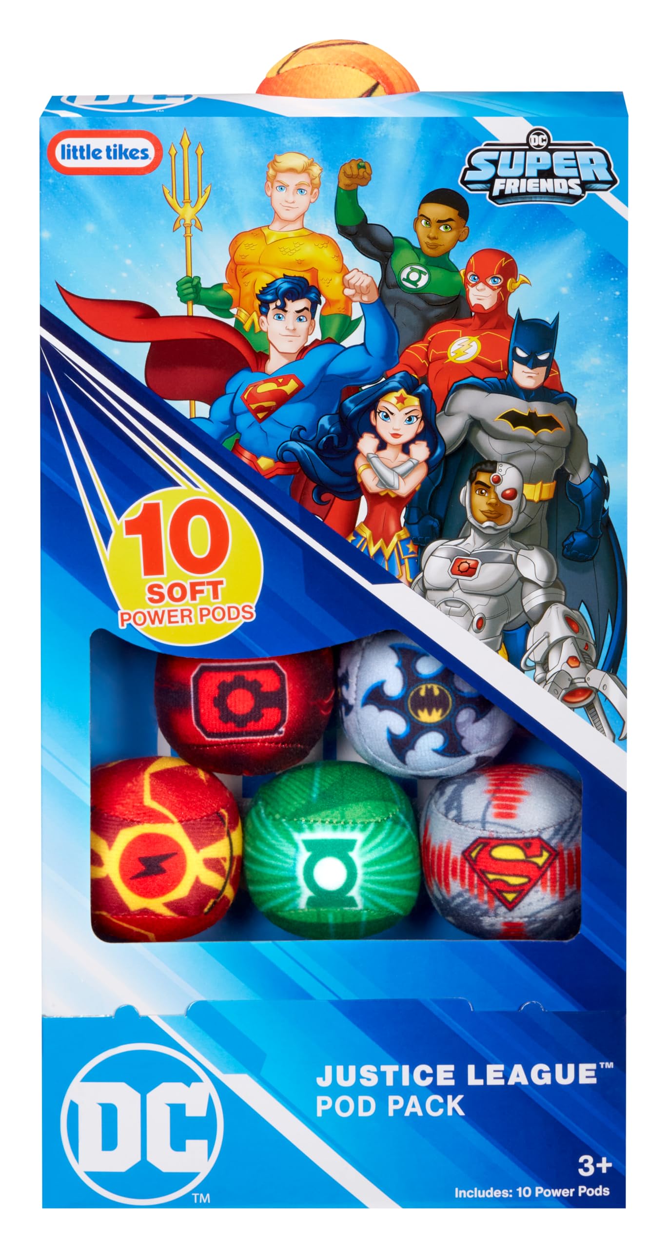 Little Tikes Justice League Power Pods, DC Active Play Toy Blasters, for Boys and Girls Ages 3+ Years